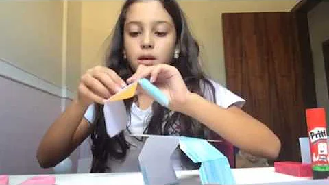 Como se montar um prisma de base triangular?