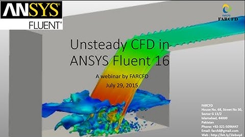Unsteady CFD - Circular cylinder (2/2)