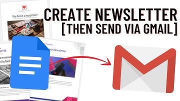 How to Create Newsletters in Google Docs (THEN SEND STRAIGHT VIA GMAIL)