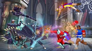 Shadaloo vs NESTS | The King of Fighters X Street Fighter screenshot 2