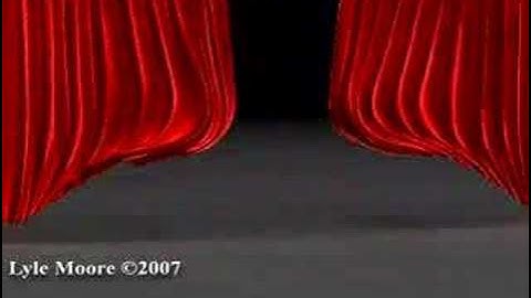 Maya Ncloth curtains test 1