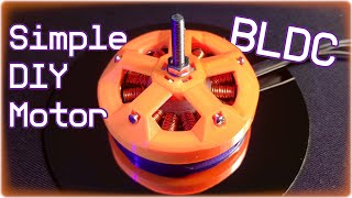 A Simple BLDC Motor Build
