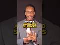 Handle Awkward Silences Like This #publicspeaking #communication
