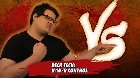 Versus Series - Deck Tech: U/W/R Control with Andrew Shrout
