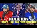 Breaking News: Trump's Legal Team Press Conference