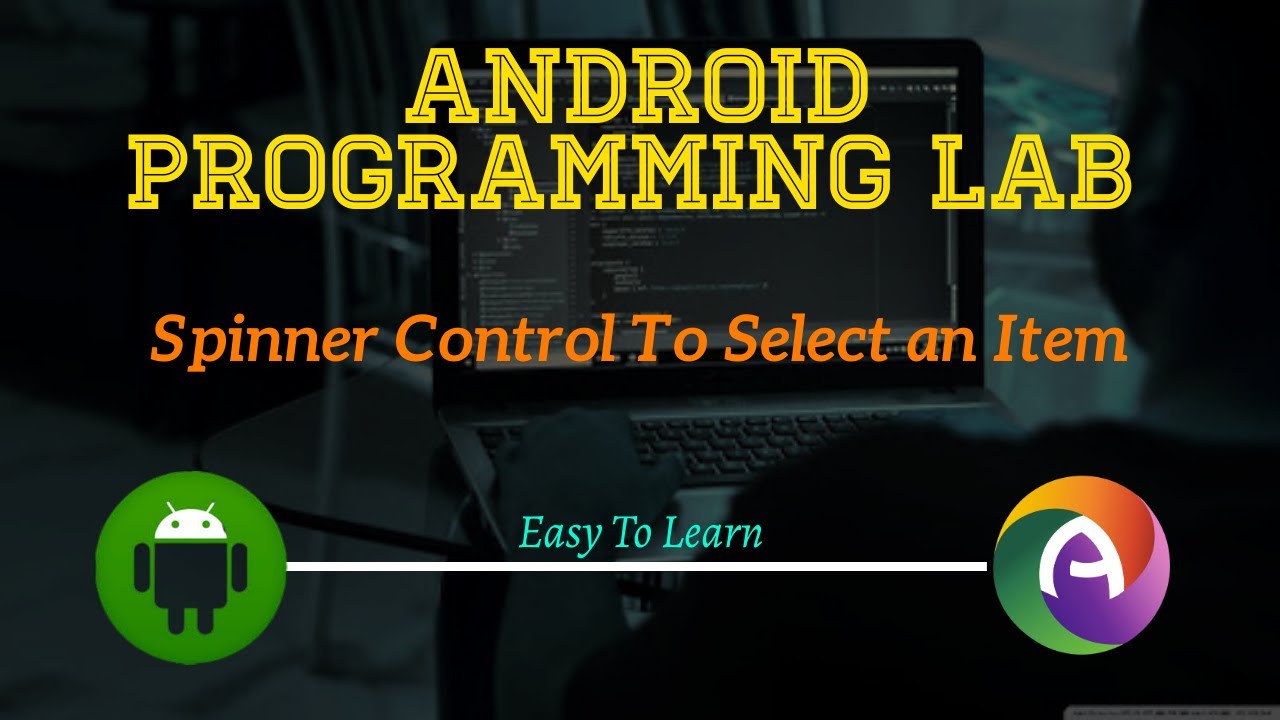 Spinner Control To Select An Item || Android Programming || CS || BCA ...