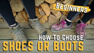 How to Choose The RIGHT Hiking Shoes PLUS Lacing Techniques // Hiking FOOT CARE For Beginners