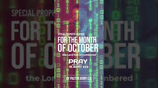 Special Prophetic Prayer For October | Pastor Jerry Eze | NSPPD Live 2025