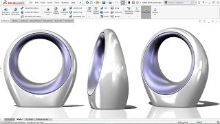 Exercise 55: How to make 'Modern Kettle Bell Design' in SOLIDWORKS 2018