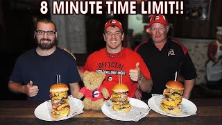 Can I Eat This 5-Patty Juggernaut Aussie Burger Challenge Within 8 Minutes
