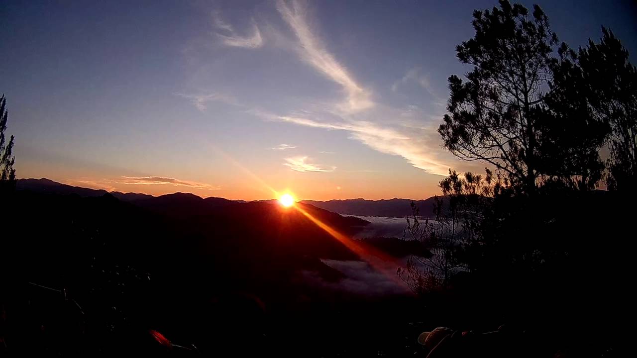 Sunrise @ Kiltepan Peak, Sagada