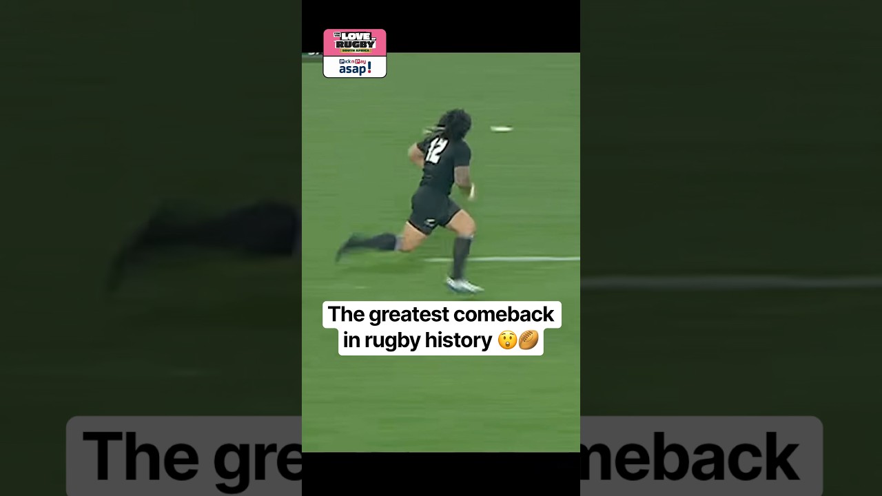 The greatest comeback in rugby history 😲🏉 #allblacks #springboks #boks