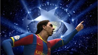 PES 2011 - BARCELONA x ARSENAL - UCL FULL MATCH - Silent gameplay
