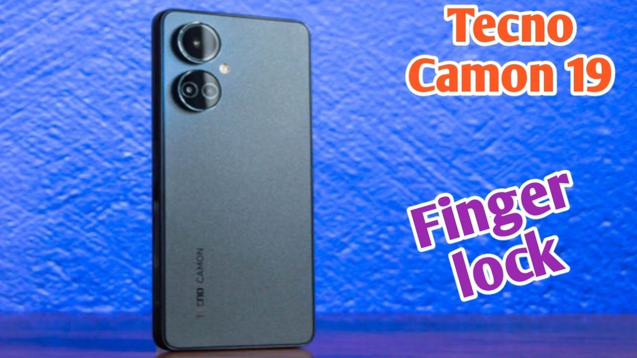 Finger Lock In Tecno Camon 19, How To Set Finger Lock In Tecno Camon 19