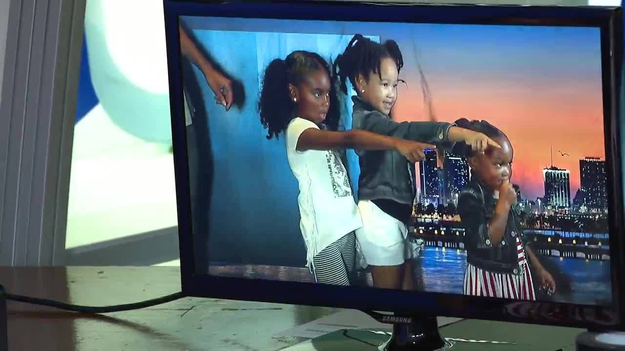 Children at Museum of Discovery and Science learn about meteorology