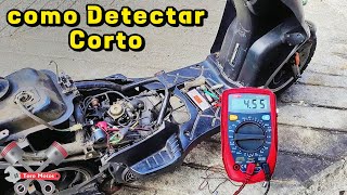 Mi moto hizo CORTO y no Prende ⚡ como Detectar un corto en la moto