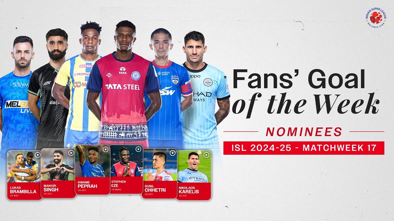 Fans' Goal of the Week | Matchweek 17 | ISL 2024-25