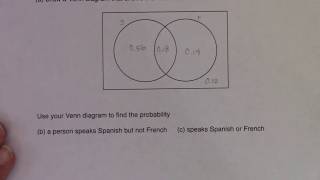 Math 43 Chapter 3 Probability Review Worksheet #1(a) - (d)