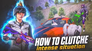How To Clutches On Intense Situation 💱 Pubg & Bgmi 3.1Update