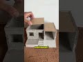 Ref:TFRlFuxcrP4 Il construit une maison miniature ultra r�aliste #shorts
