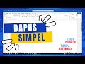 Cara Membuat Daftar Pustaka Mudah dan Praktis Tanpa References Manager (Mendeley, Zotero, Endnote)