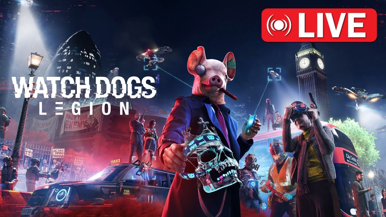 Watch Dogs Legion Walkthrough - STORY MODE - PS5 Live #18 @gameslayer0121