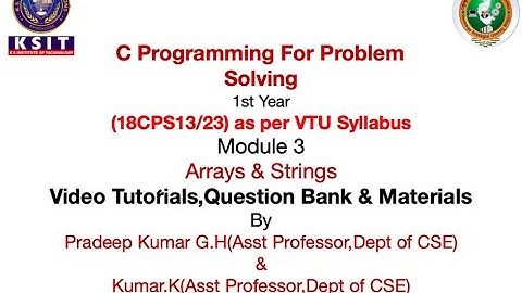 Strings (Definition,Declaration & Initialization)