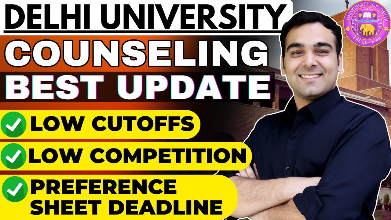 Delhi University Admissions 2023 | Counselling Update