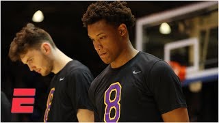 College basketball pays tribute to Kobe and Gianna Bryant
