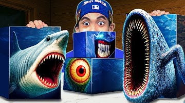 Do Not Open All SEA EATER GRAN MAJA, BLOOP Mystery Boxes at 3AM!! (Craziest Ocean Surprises!)