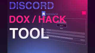 [New🔥] Discord Hacking Tool | Free Discord Doxing Tool in 2026 | educational purposes only