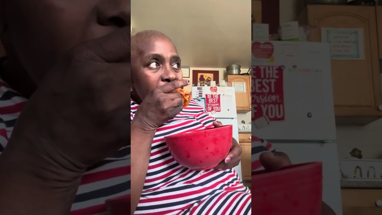 Peach And Hotsause For Snack 