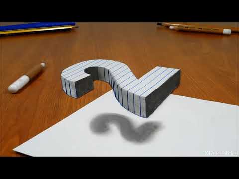 Vẽ tranh 3d bằng bút chì siêu đẹp