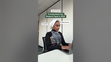 Use these AI tools for academic writing in 2024!  #university #academicpaper