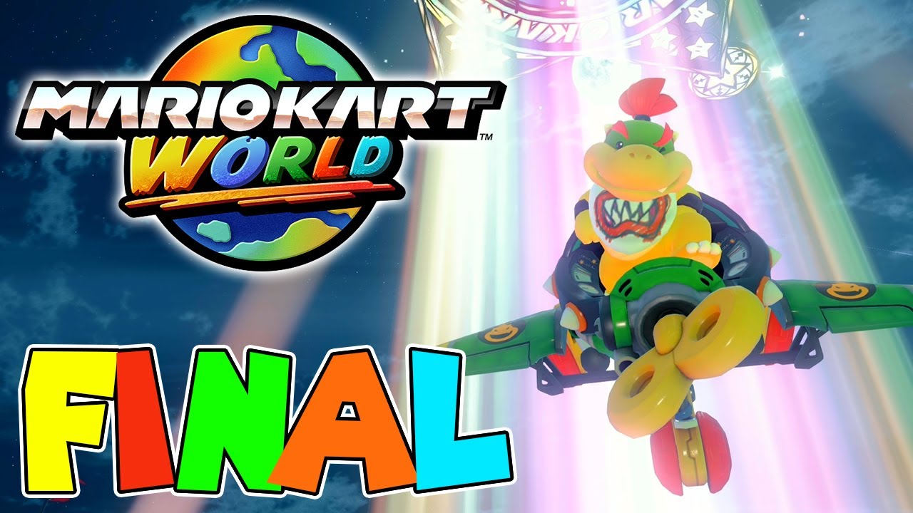 ¡FINAL DE PELÍCULA EN LA SENDA ARCOIRIS! COPA ESPECIAL | PARTE #7 (FINAL) | MARIO KART WORLD