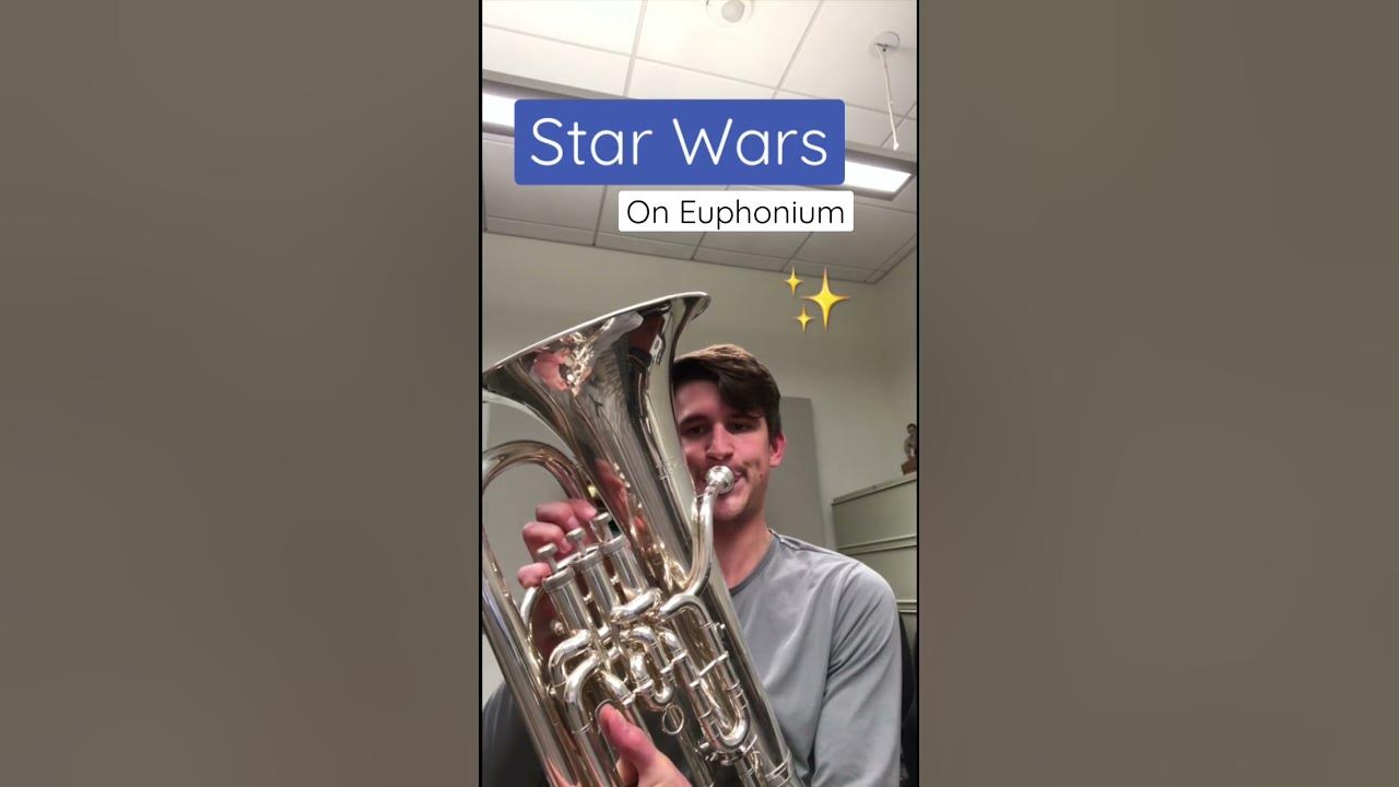 A classic! #euphonium #starwars #johnwilliams #brassband #musician #musica #band #brass #instrument