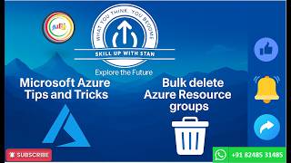AZURE IN TAMIL - TIPS and TRICKS SERIES - BULK DELETE RESOURCE GROUPS