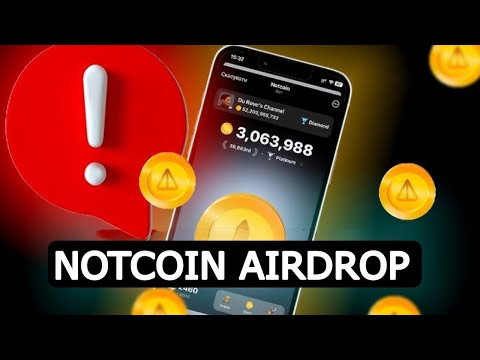 Notcoin borsa listelemesi yakında | NOTCOİN AİRDROP   #notcoin  #binance