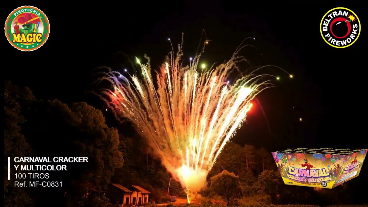 CAKE CARNAVAL CRACKER Y MULTICOLOR