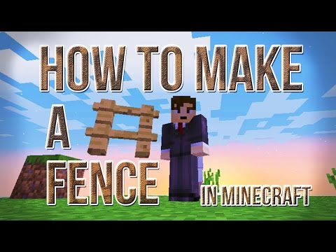 How To Make A Fence In Minecraft 1.8