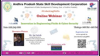 APSSDC - Webinar on Innovation in Engineering Fields and Cyber Security screenshot 3
