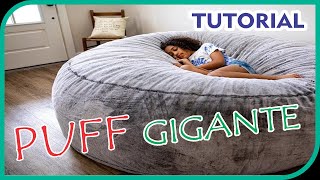 Puff gigante tutorial y medidas exactas beanbag en español by UNYCOMPRAS NOVEDADES 2,374 views 4 months ago 4 minutes, 46 seconds