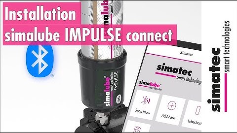 Tutorial simalube IMPULSE connect installation