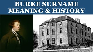 Burke Surname History