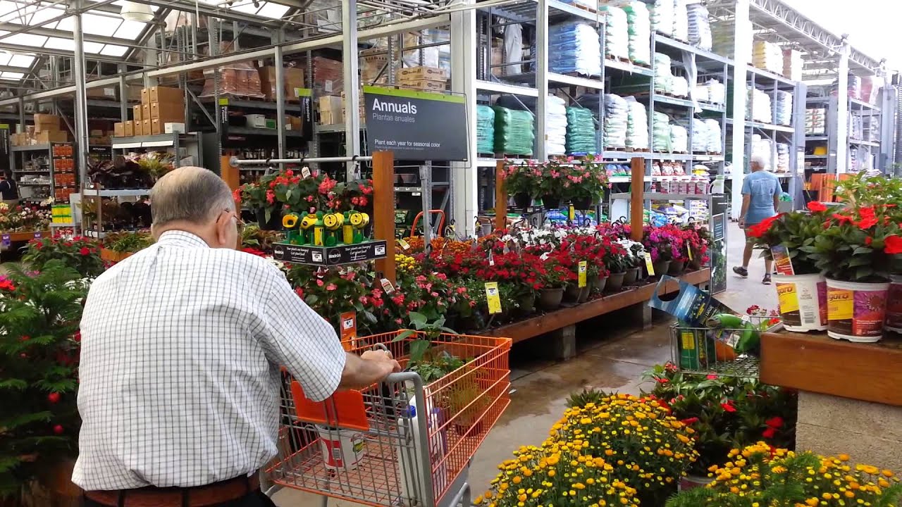 Spring shopping at Home Depot YouTube