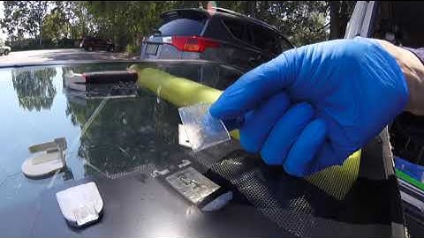 Toyota Windscreen Rain Sensor Replacement By A Professional