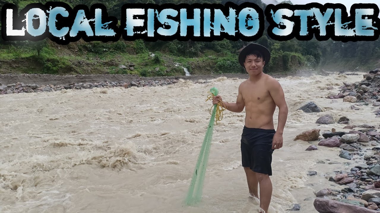 Net Casting at one of the scariest river of Arunachal Pradesh 💦🐟#fishing #northeastindia...
