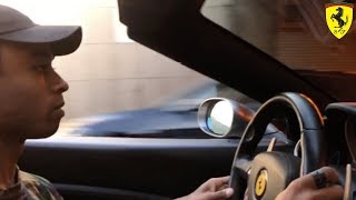 Driving a ferrari!!! (tunnel sound, paris)