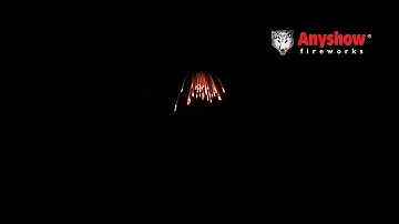 5inch red strobe willow waterfall