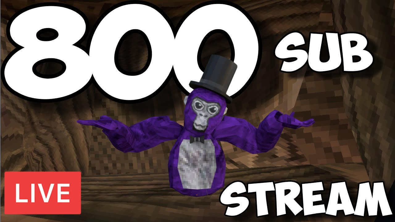 800 Sub live with viewers - YouTube